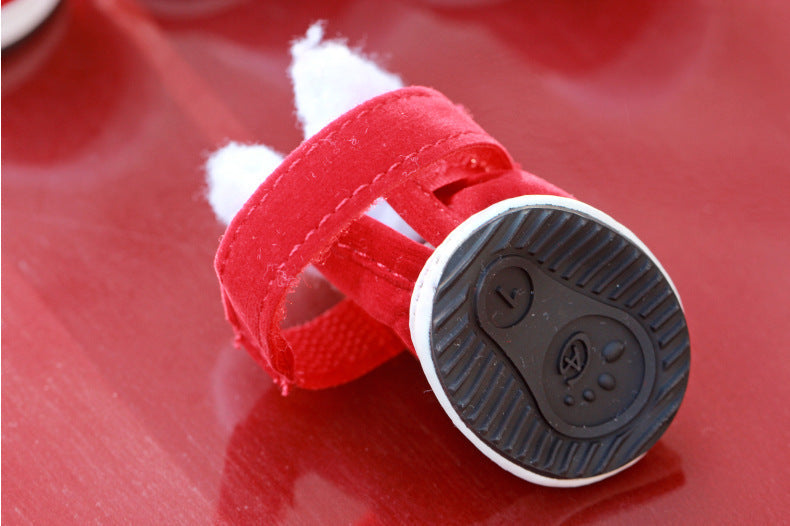 Pet christmas shoes - Majestic Pet Kingdom