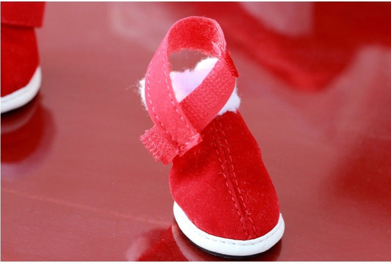 Pet christmas shoes - Majestic Pet Kingdom