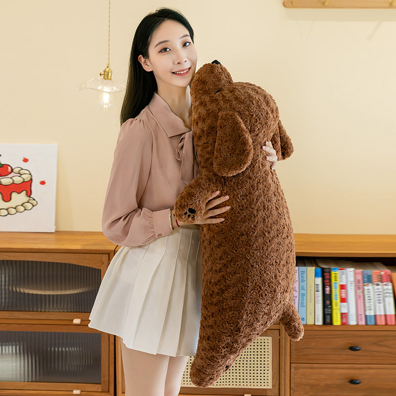 Poodle Dog Plush Pillow: Super Soft Bedside Body Cushion - Majestic Pet Kingdom