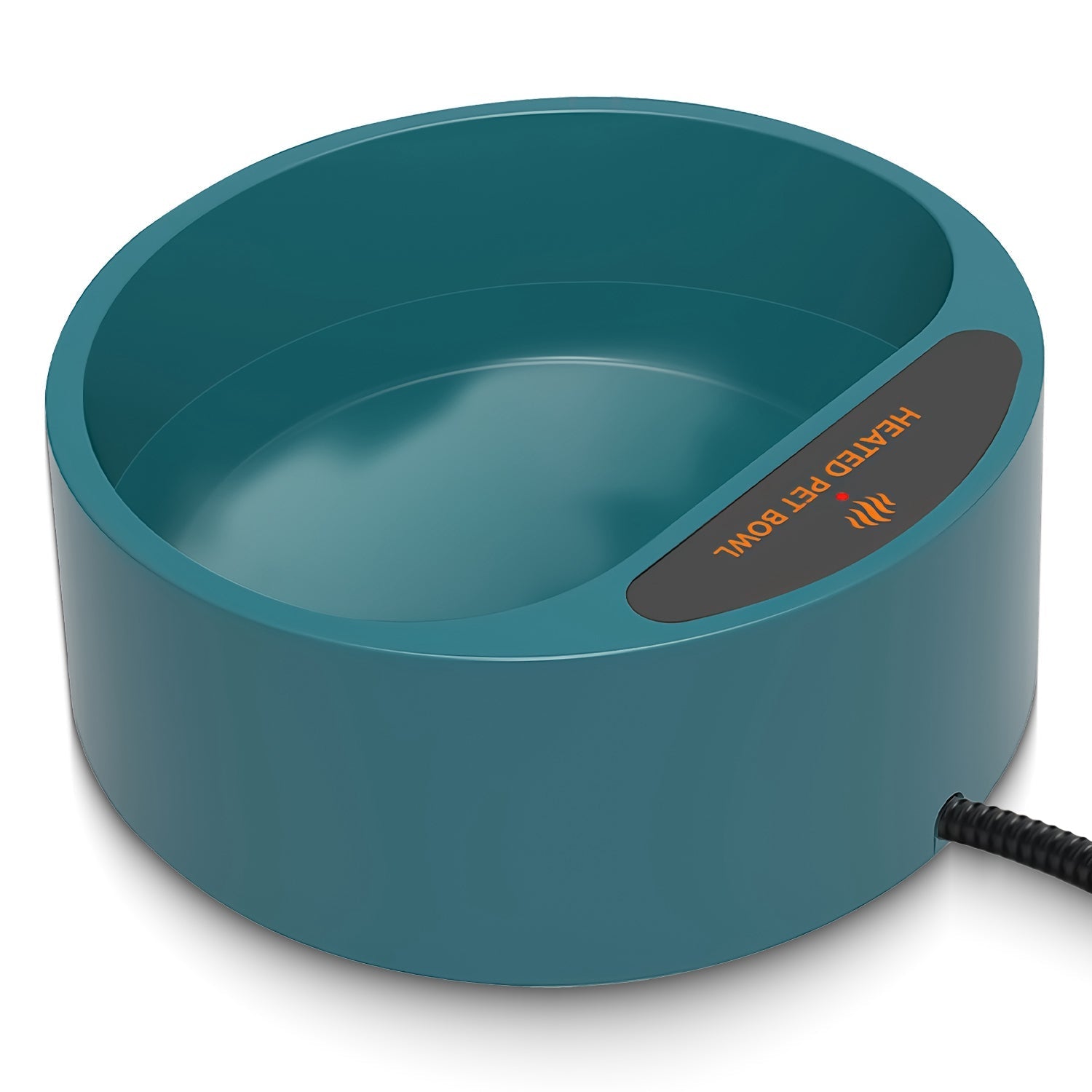 Heated Water Bowl for Dog Cat 74.4OZ Heating Water Dish IP67 Waterproof Thermal Water Bowl Heated Pet Bowl Dog Cat Water Feeder Bowl for Dog Cat Rabbi - Majestic Pet Kingdom