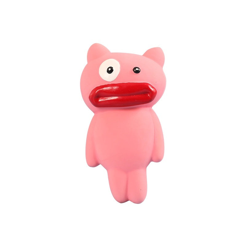 Durable Chew-Resistant Natural Latex Pet Squeaky Toy