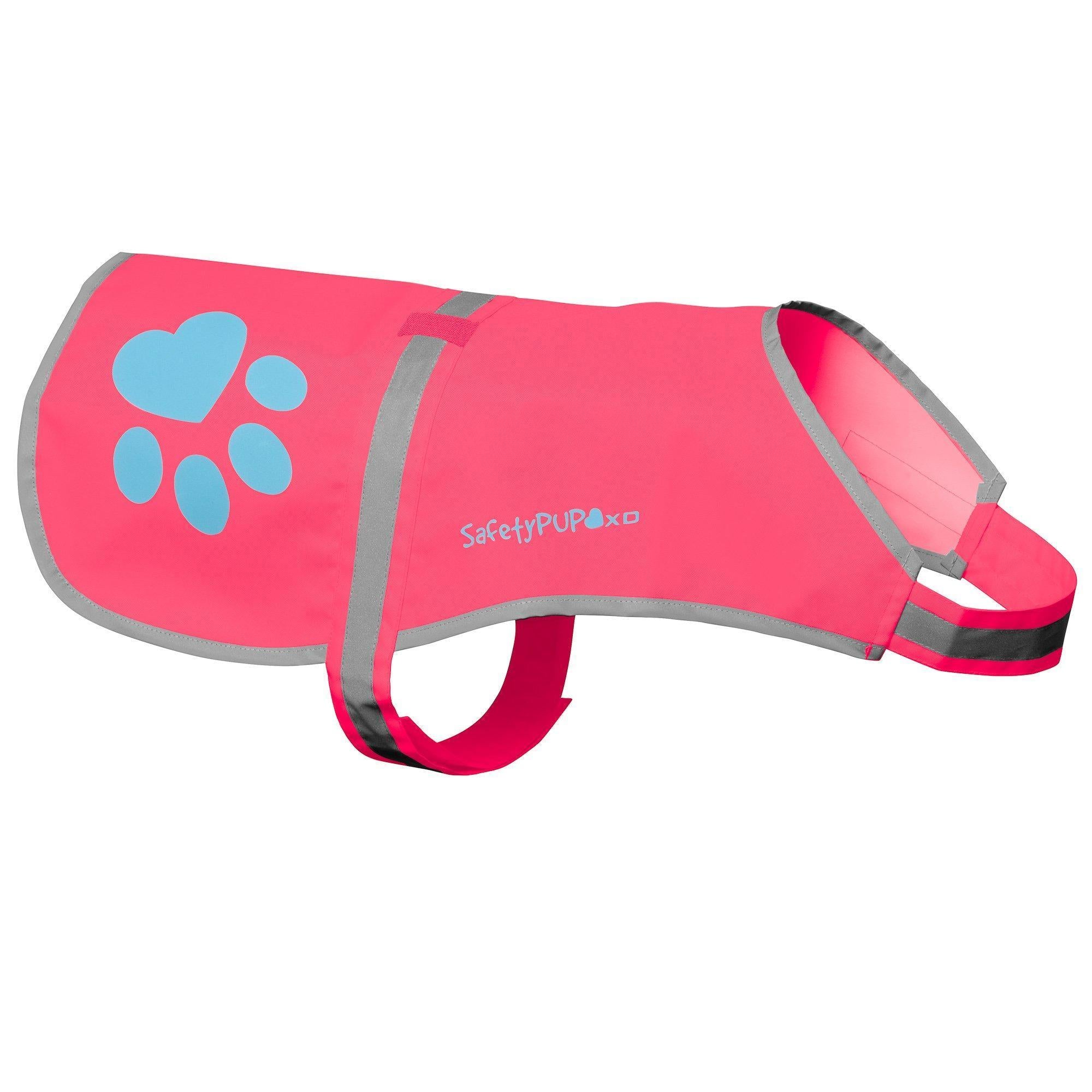 Reflective Dog Vest Hi-Vis L Size 36.75 in Chest x 26 in Neck - Majestic Pet Kingdom