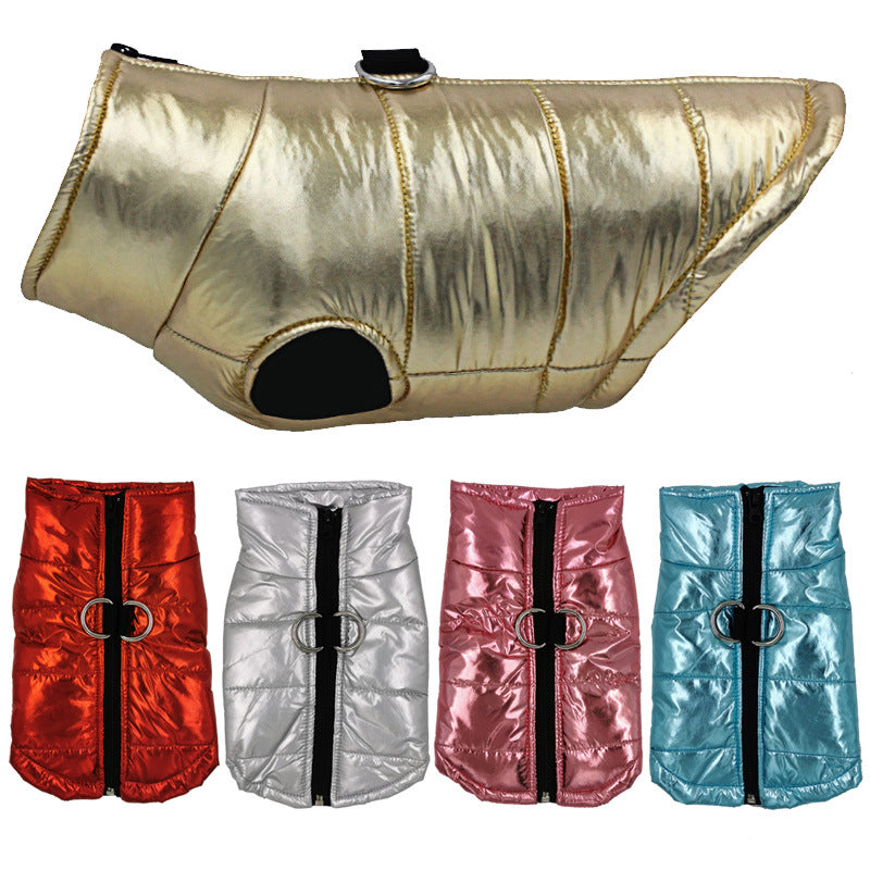 Dog Cotton Vest Waterproof Dog Jacket - Majestic Pet Kingdom