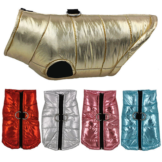 Dog Cotton Vest Waterproof Dog Jacket - Majestic Pet Kingdom