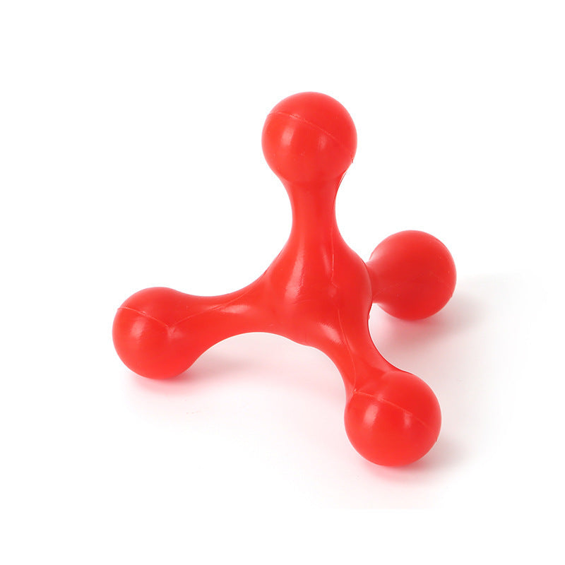 Silicone Toy For Small And Medium Dogs Biter Grinding Teeth Relieves Boredom Three Legs | Purrfect Pet Kingdom