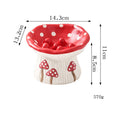 Creative Mushroom Modeling Tall Pet Bowl Cute Cat Bowl Dog Bowl Household Cat Dog Food Basin Drinking Water Bowl Cat Rice Bowl