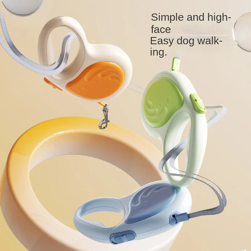 Dog Leash Retractable Flexible Walking Extension Lead Small - Detail Angle 3 | Majestic Pet Kingdom