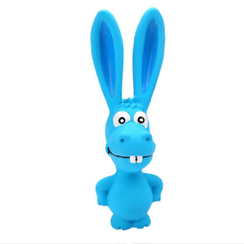 Cute rabbit dog vocal latex molars