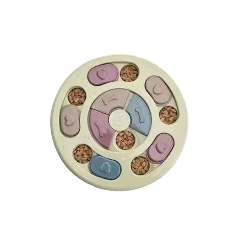Dog Puzzle Toy Bowl: Interactive IQ Slow Feeder Game | Purrfect Pet Kingdom