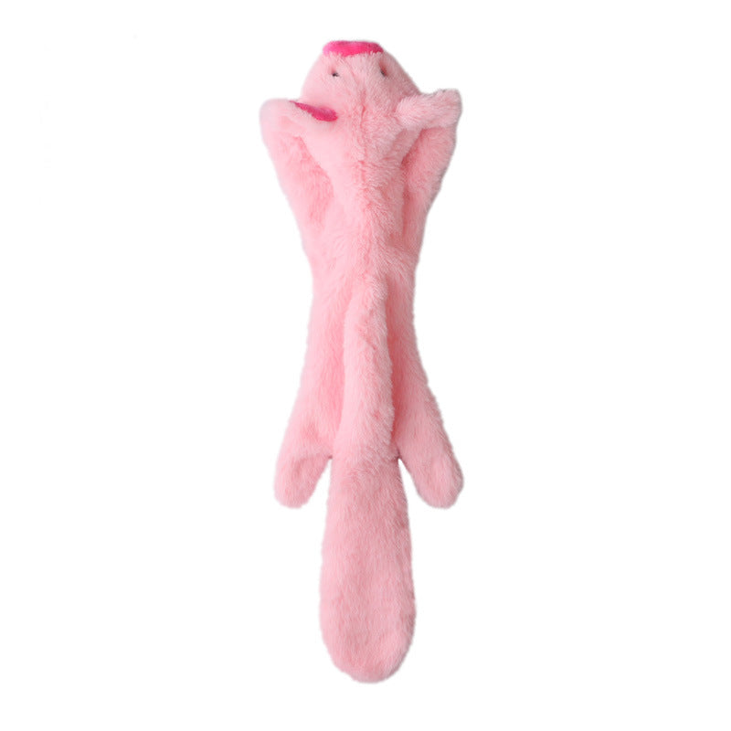 Crinkle Plush Pet Toy: Crocodile & Animal Squeaker Doll