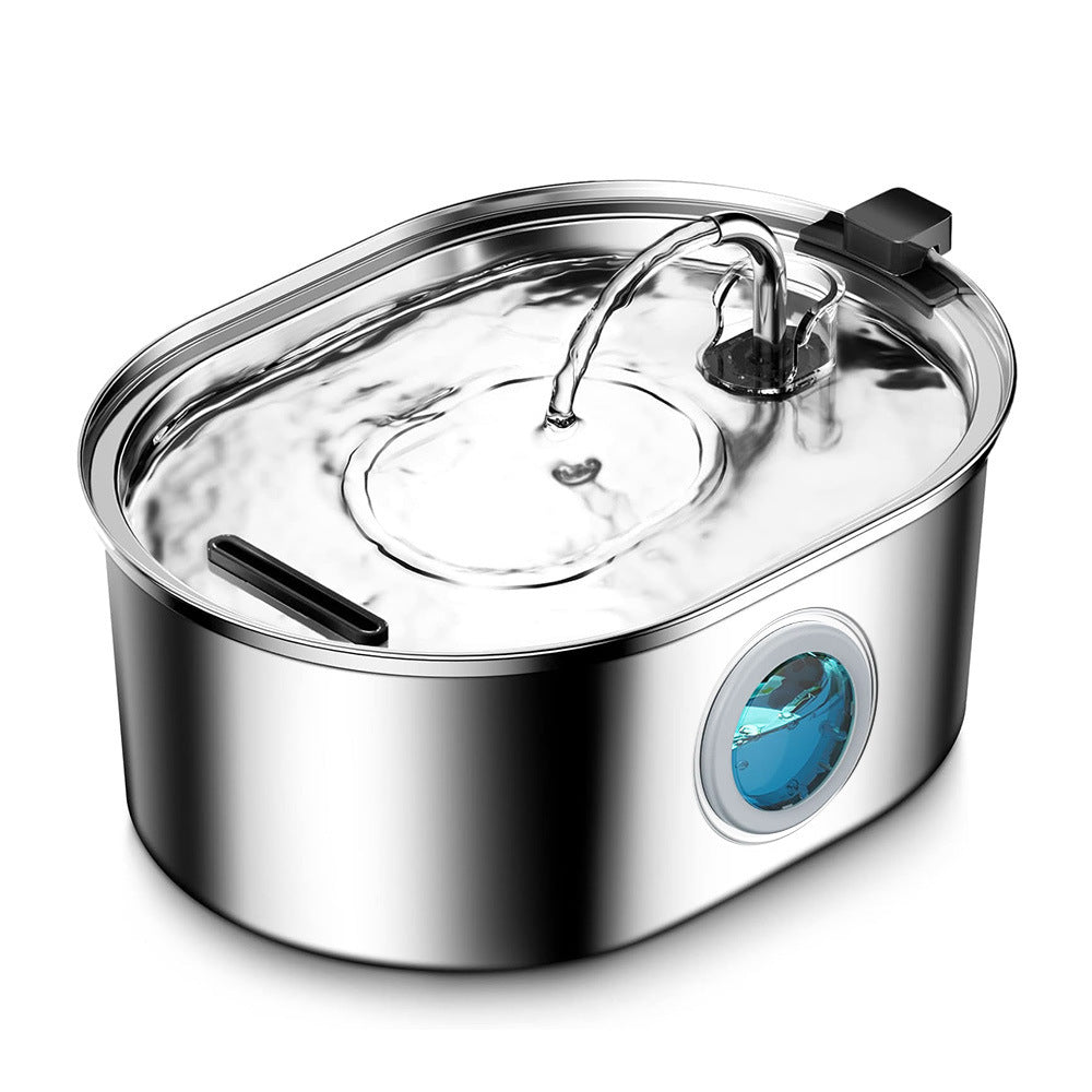 Smart Pet Water Dispenser: Stainless Steel Auto Circulation - Majestic Pet Kingdom