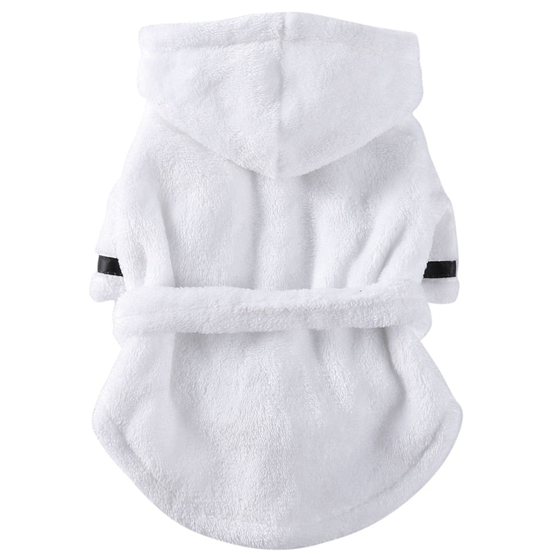 Dog Bathrobe Super Absorbent Quick-Drying Microfiber Pajamas - Detail Angle 4 | Majestic Pet Kingdom