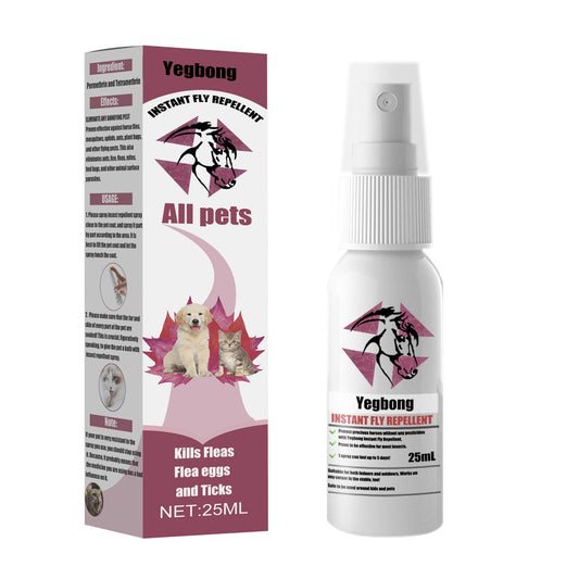 Pet Repellent, Flea Removal For Cats And Dogs External Tick And Tick Anti-Itch Spray For Cats And Dogs | Purrfect Pet Kingdom