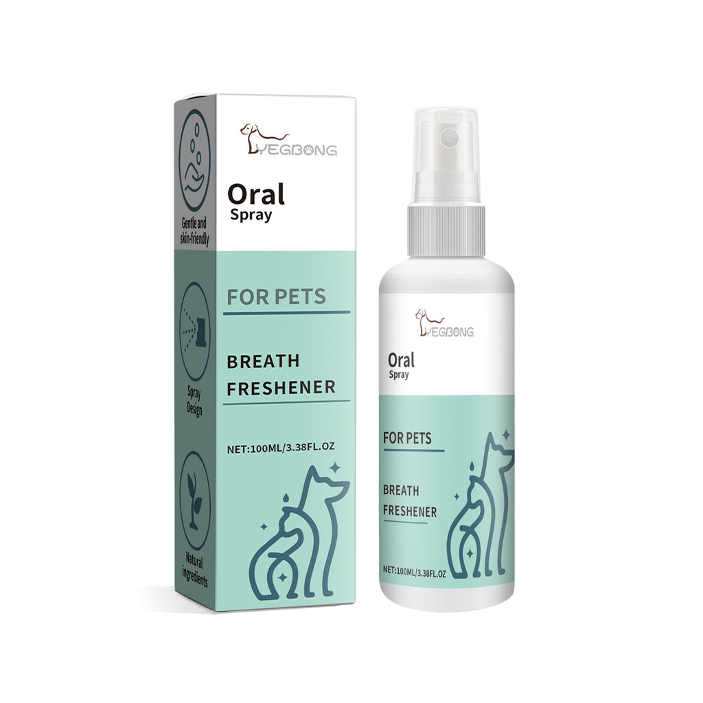 Pet Mint Breath Spray: Dog Fresh Oral Cleaning Spray