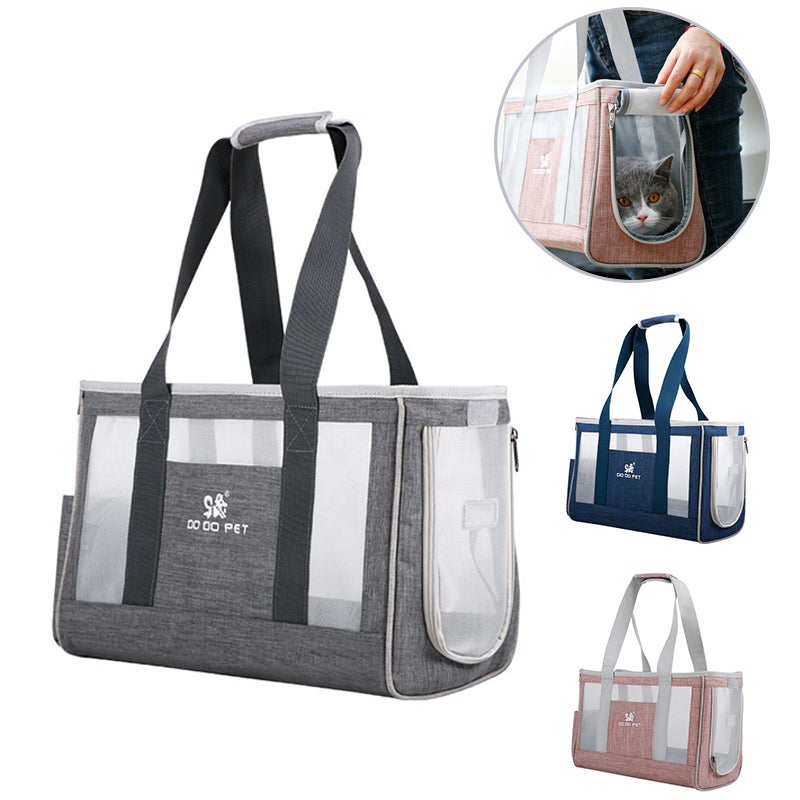 Portable Pet Cat Bag Breathable Dog Carrier Backpack Large Capacity | Majestic Pet Kingdom™
