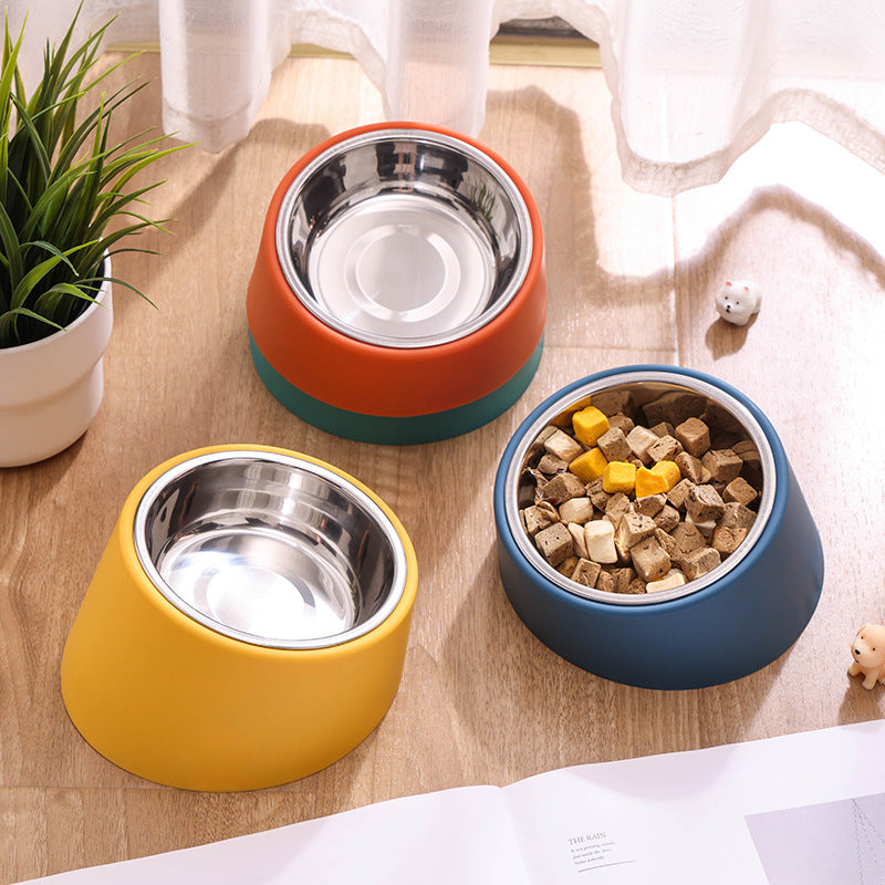 Neck Protection Design Plus-sized Deepen Pet Bowl - Majestic Pet Kingdom
