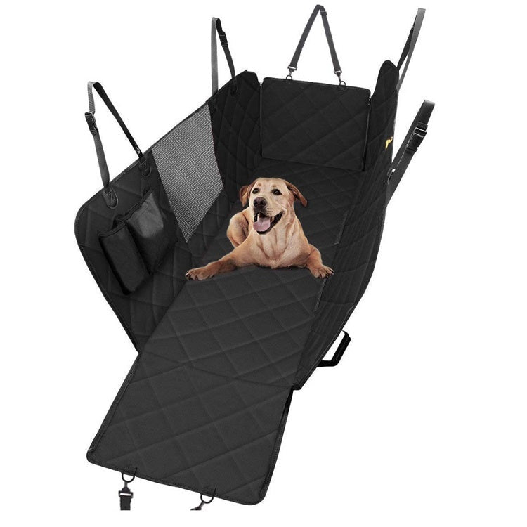 Dog Car Seat Cover Waterproof Rear Seat Travel Protector Mat - Detail Angle 4 | Majestic Pet Kingdom
