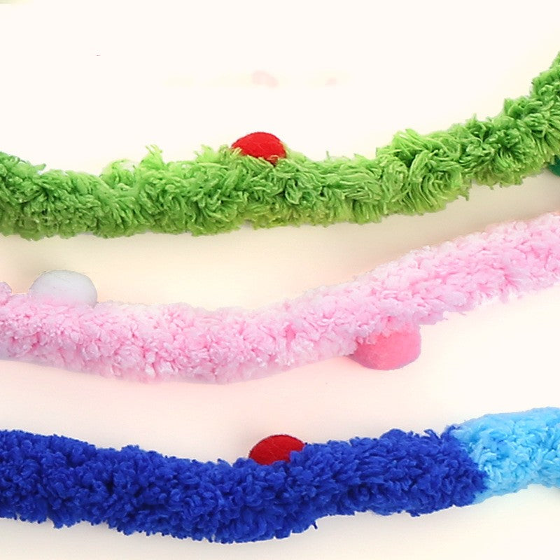 Innovative Colorful Plush Cat Teaser