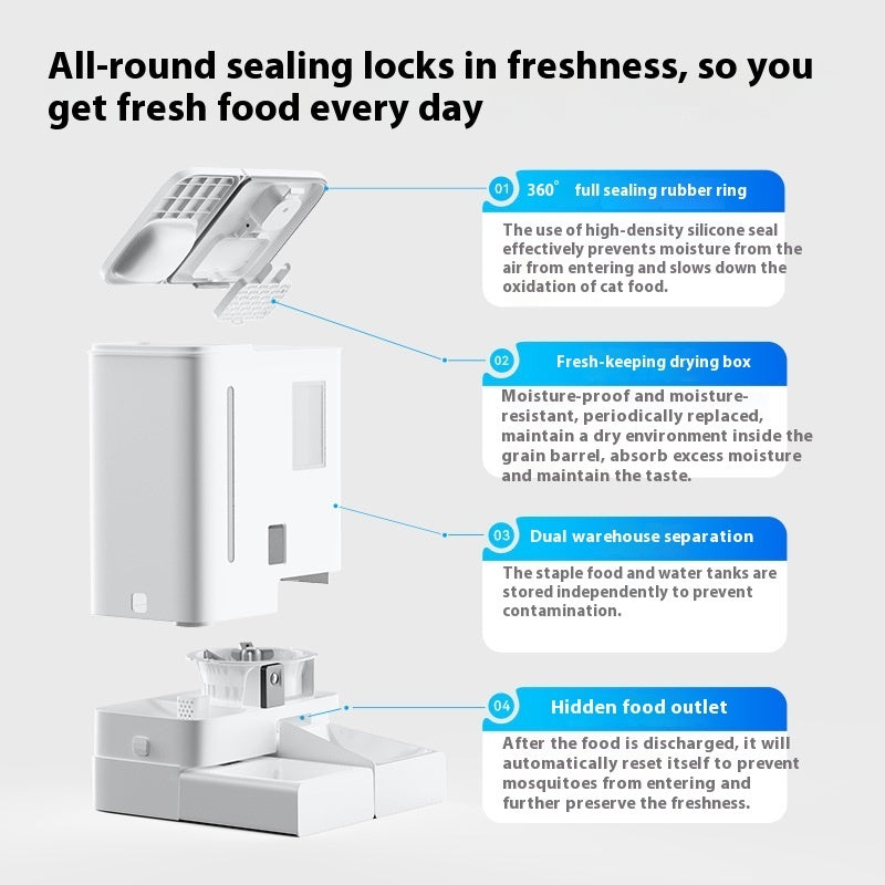 Wireless Smart Video Automatic Pet Feeder - Majestic Pet Kingdom