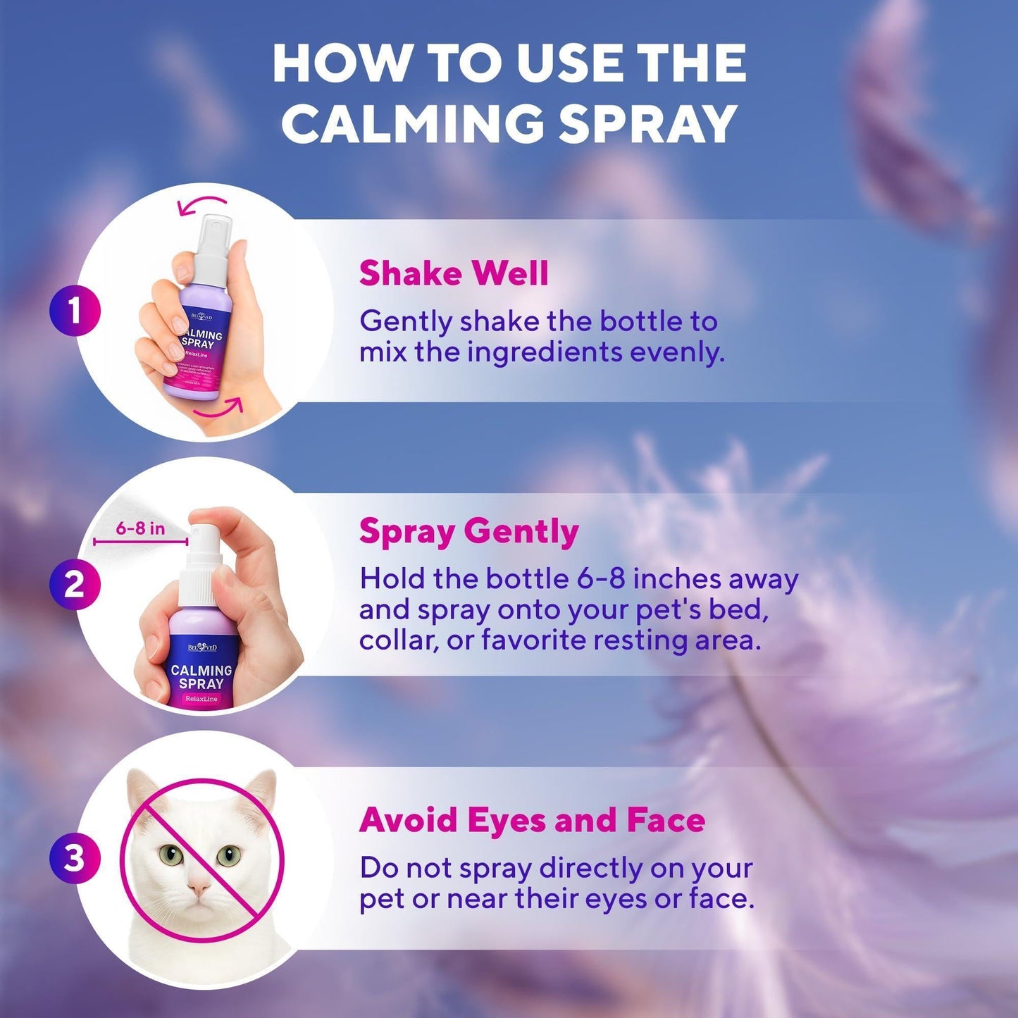 Calming Pheromone Spray for Cats - Scratch Repellent