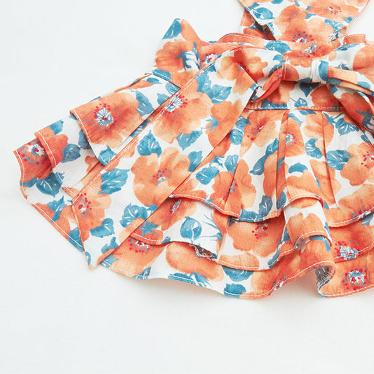 Dog T-Shirt 100% Pure Cotton Printed Breathable Puppy Apparel