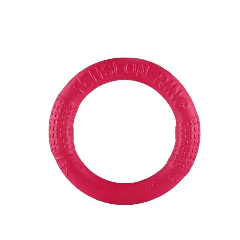 Nip-resistant Soft Pull-ring Flying Disc Dog Training Pet Toy
