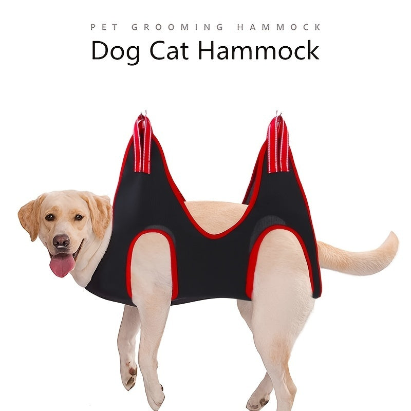 Dog Grooming Hammock Restraint Harness Bag for Nail Trim
