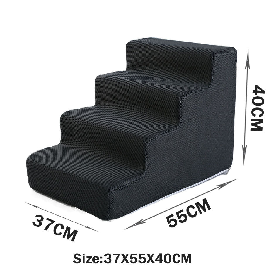 Non-Slip Folding Pet Sofa Steps & Dog Ladder