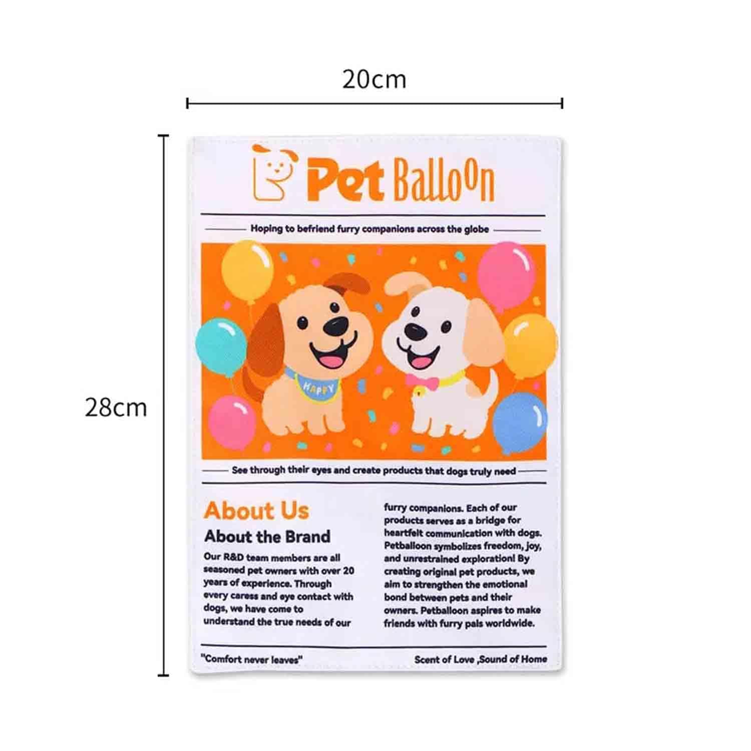 2-Pack Indestructible Newspaper Dog Toy, Creaks Newspaper Squeaker Toy For Dogs, Interactive Crinkle Dog Toy, Durable Washable Bite-Resistant Pet Toys For Small Medium Dogs Poodle Teddy
