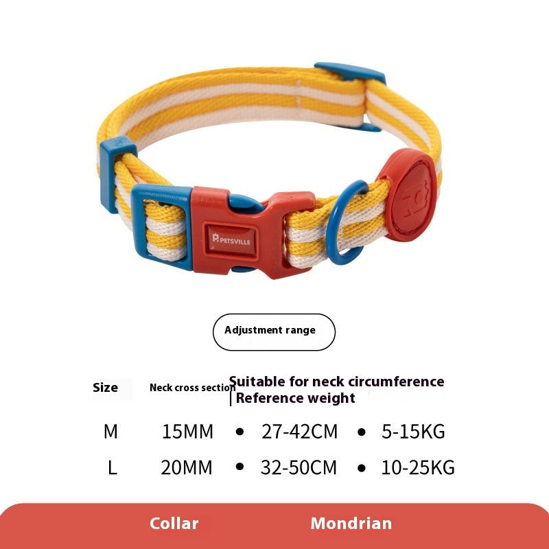Retro Record Hand Holding Rope Small And Medium-sized Dogs Collar Vest - Majestic Pet Kingdom