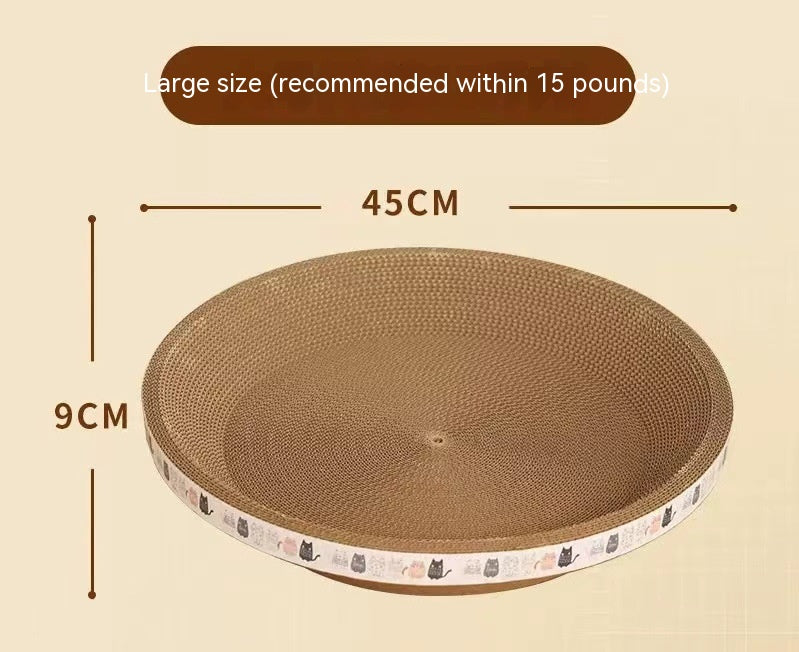 Cat Scratch Board And Cat Nest Integrated, Wear-resistant And Non Falling Debris - Majestic Pet Kingdom
