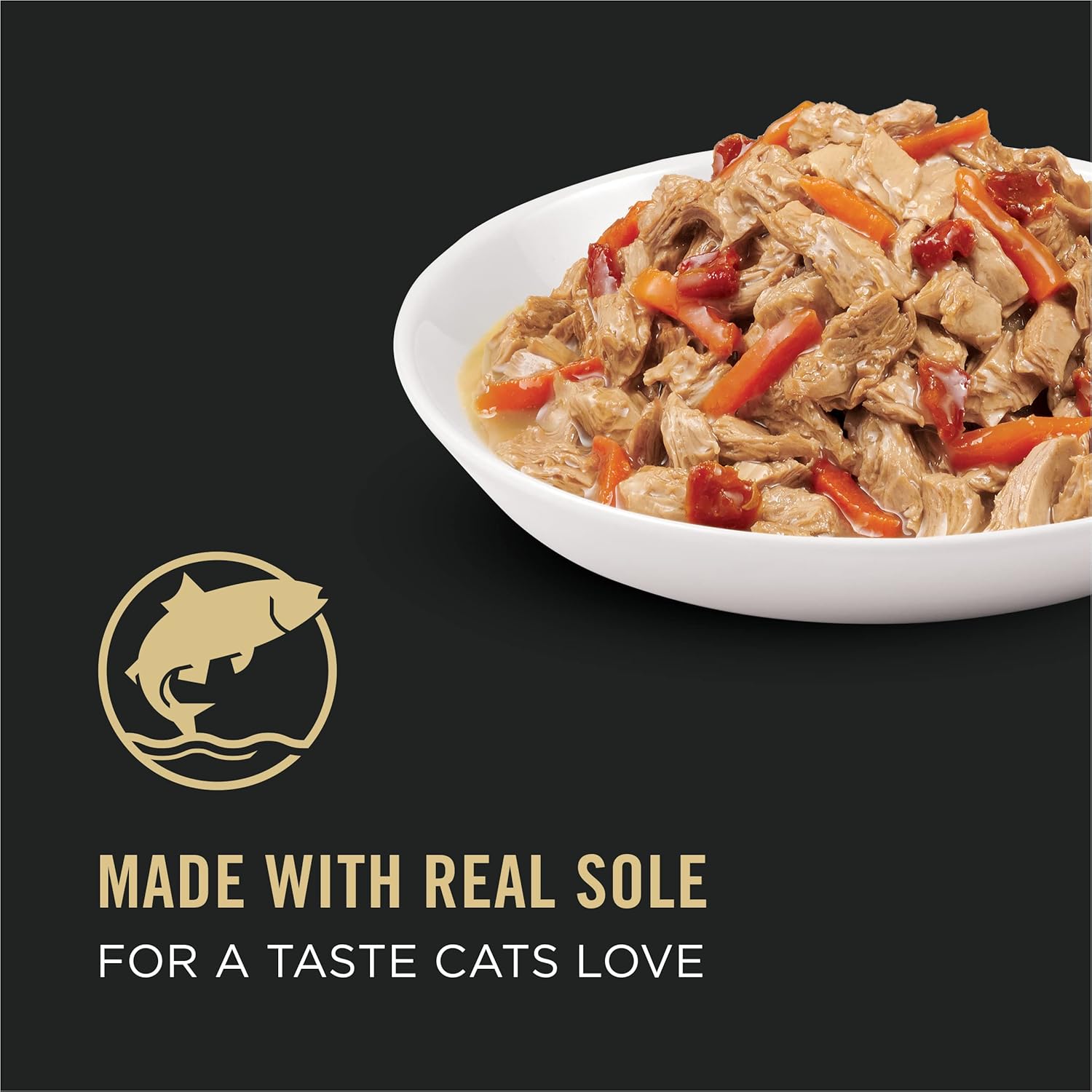 Pro Plan Complete Essentials Sole & Vegetables Entrée In Sauce Wet Cat Food (3oz) - Majestic Pet Kingdom