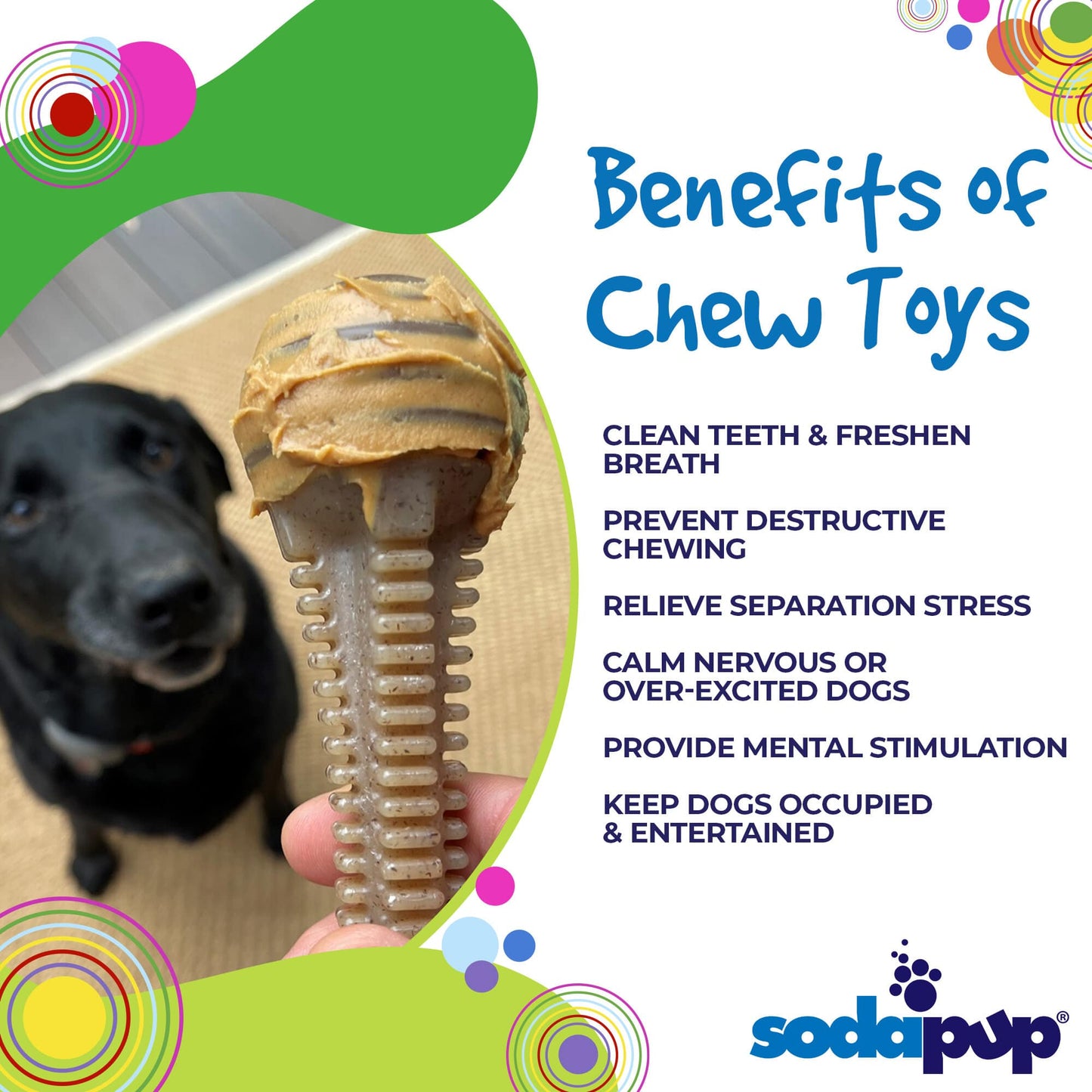Dog Chew Toy Honey Bone Dental Tower Nylon Aggressive Chew