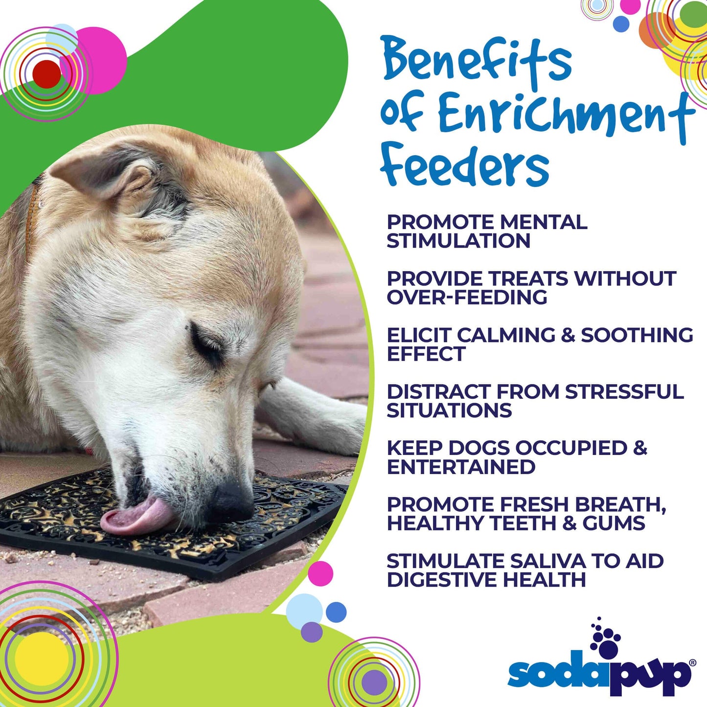 Dog Lick Mat Zombie Skull Halloween Silicone Enrichment Pad - Detail Angle 4 | Majestic Pet Kingdom