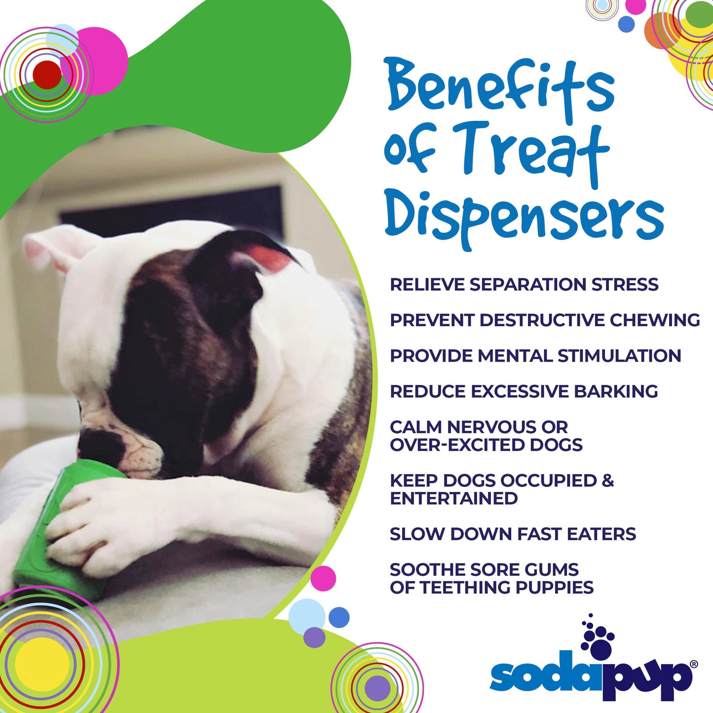 Dog Chew Toy Can Toy Soda Can Rubber Treat Dispenser Fetch Toy - Detail Angle 3 | Majestic Pet Kingdom