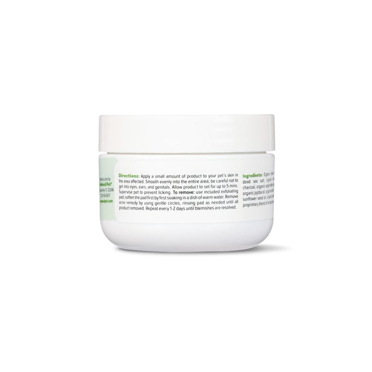 Pet Skin Cleanser Natural Acne and Blackhead Treatment Gel 4oz - Detail Angle 2 | Majestic Pet Kingdom