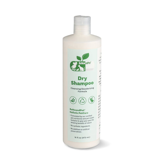 Pet Dry Shampoo No-Rinse Waterless Cleansing Powder Spray 8oz - Detail Angle 2 | Majestic Pet Kingdom