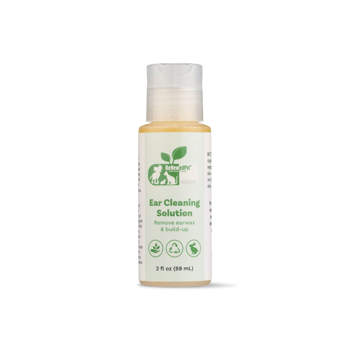 Pet Ear Cleaner Drops Natural Soothing Cleanser Dogs & Cats