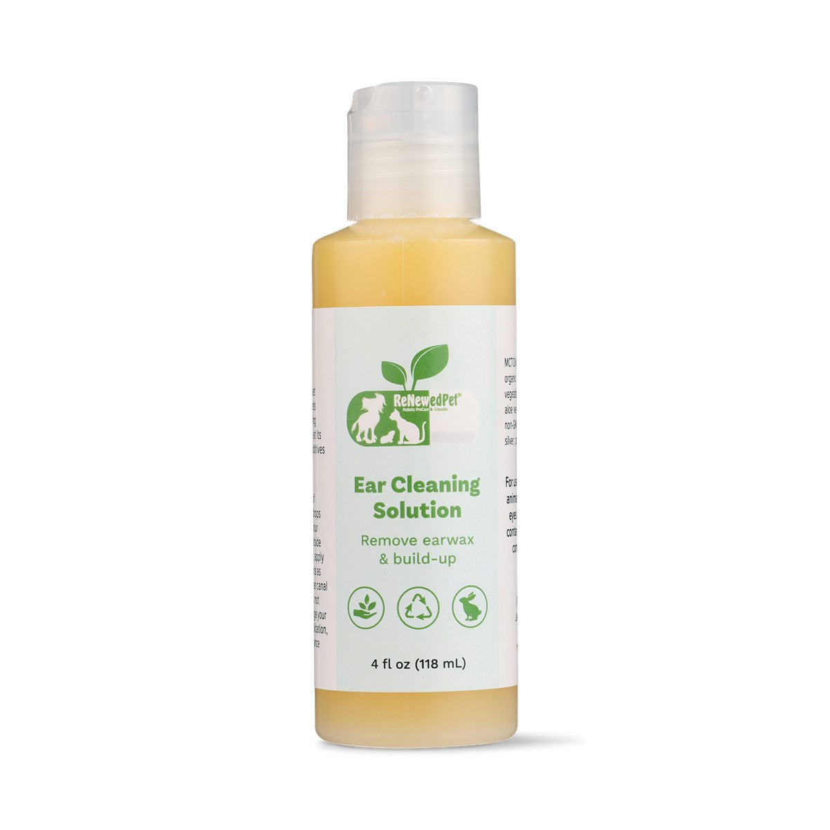 Pet Ear Cleaner Drops Natural Soothing Cleanser Dogs & Cats