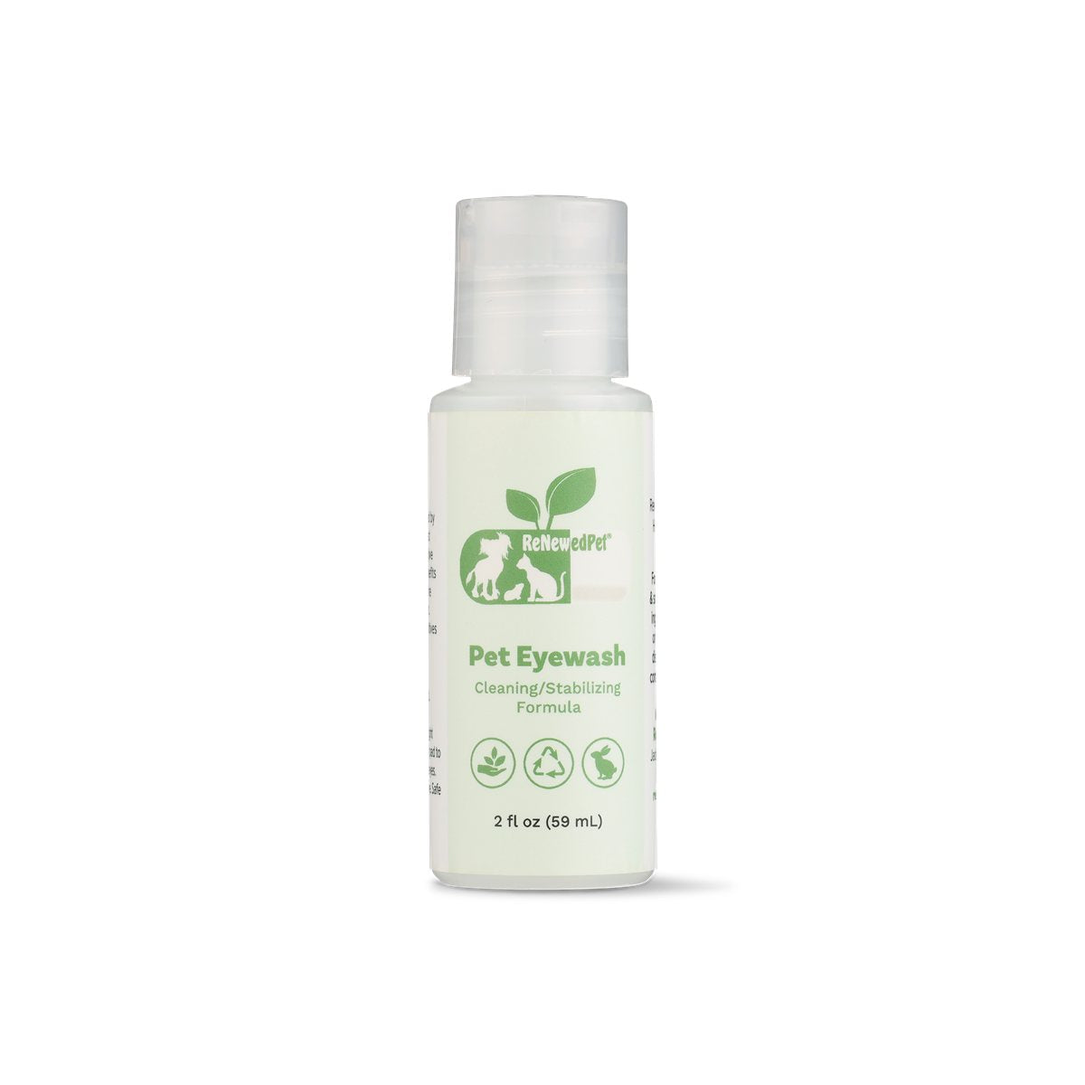 Pet Eye Wash Natural Sterile Cleansing Solution Drops 4oz - Detail Angle 7 | Majestic Pet Kingdom