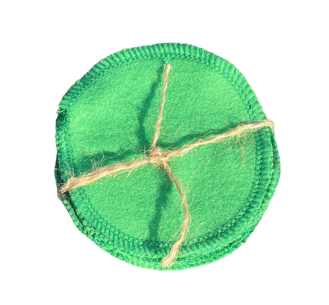 Pet Eye and Ear Cleaning Pads Reusable Natural Cotton 10-Pack - Detail Angle 4 | Majestic Pet Kingdom