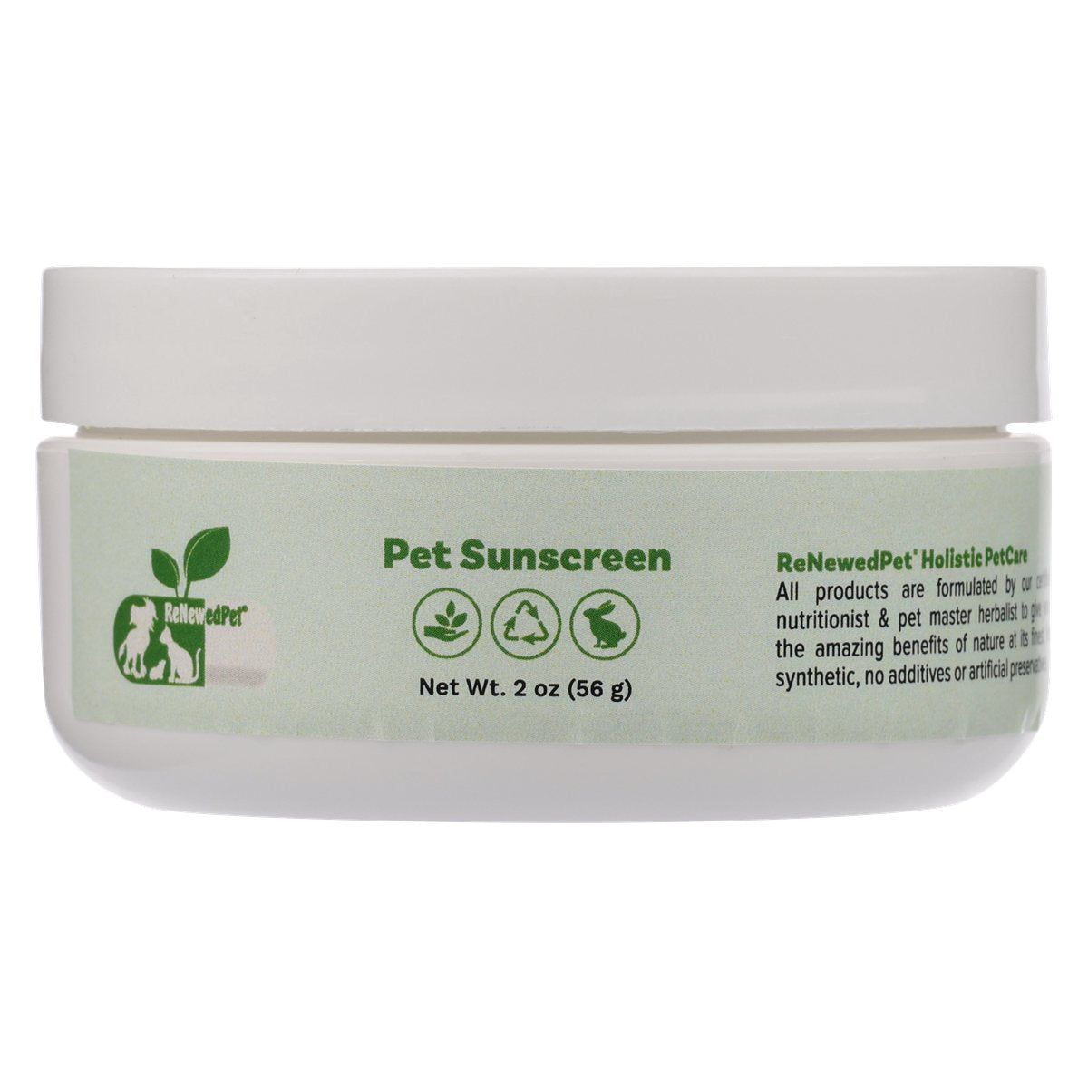 Pet Sunscreen Lotion Natural Organic Sun Shield UV Protectio
