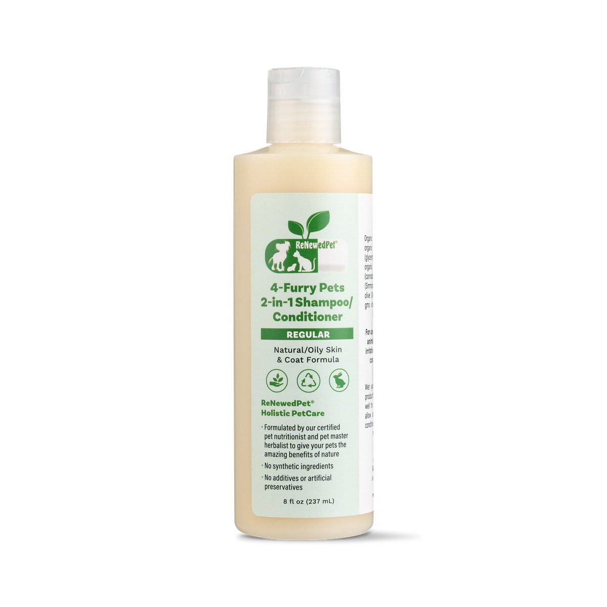 Dog Shampoo and Conditioner 2-in-1 Natural Pet Wash 16 fl oz - Detail Angle 6 | Majestic Pet Kingdom