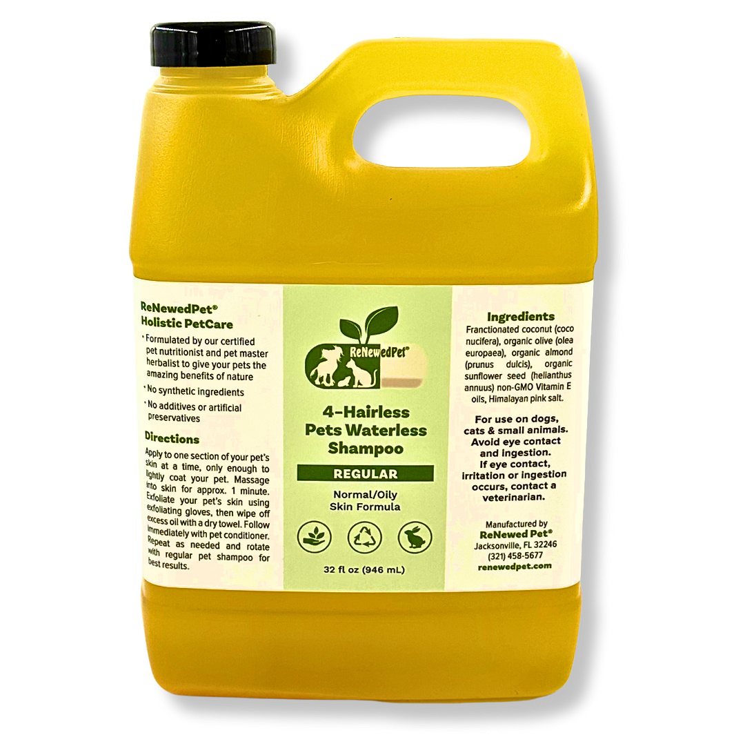 Pet Shampoo No-Rinse Waterless Foam Wash for Hairless Dogs - Detail Angle 3 | Majestic Pet Kingdom