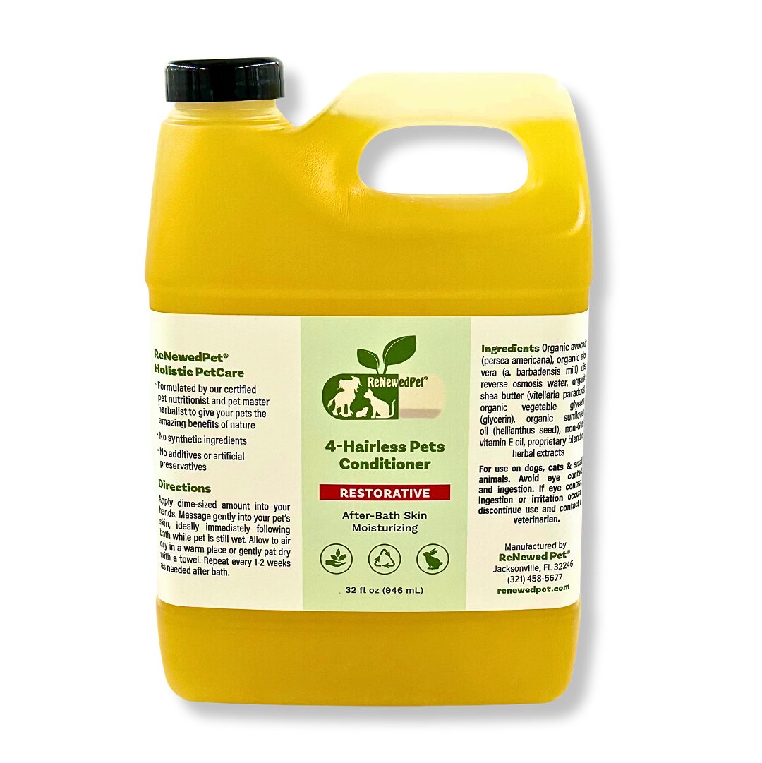 Pet Conditioner Restorative Skin Moisturizer Hairless Dogs