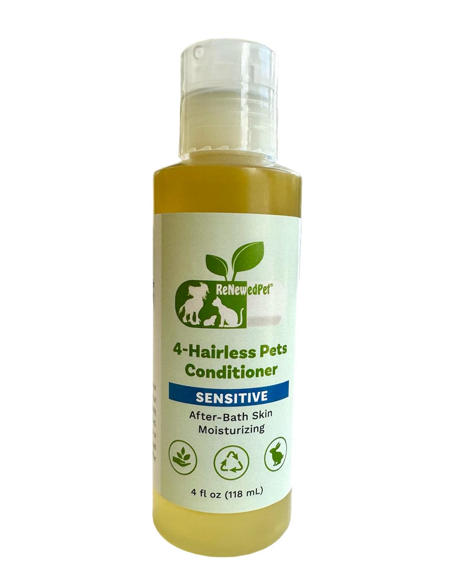 Pet Conditioner Gentle Sensitive Skin Care for Hairless Pets