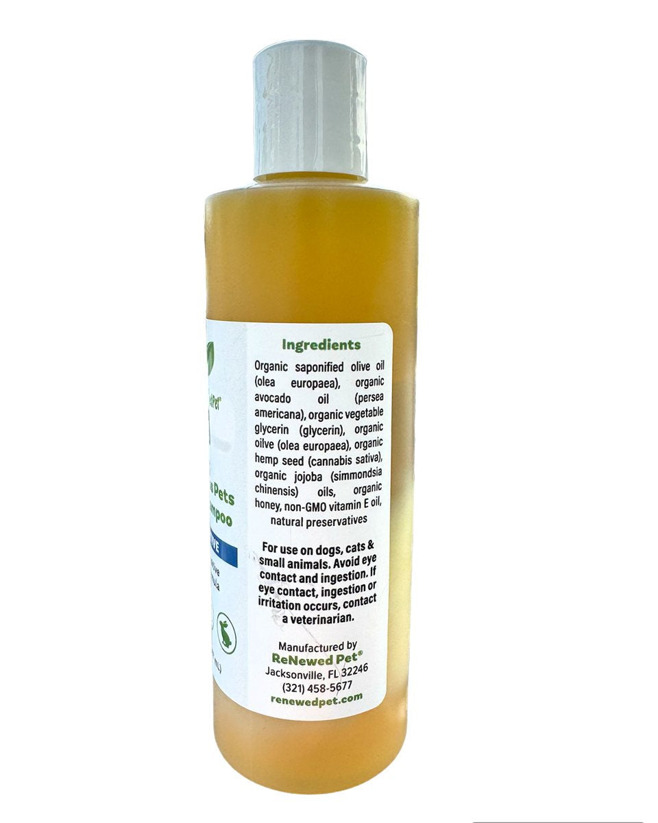 Dog Shampoo Sensitive Skin Rash Relief for Hairless Breeds