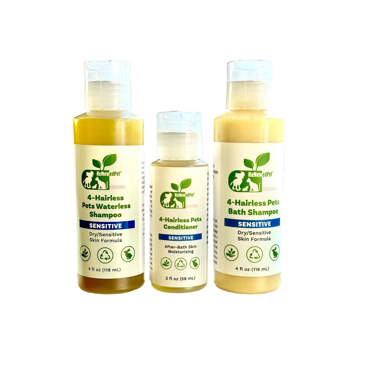 Dog Shampoo Sensitive Skin Waterless Foam for Hairless