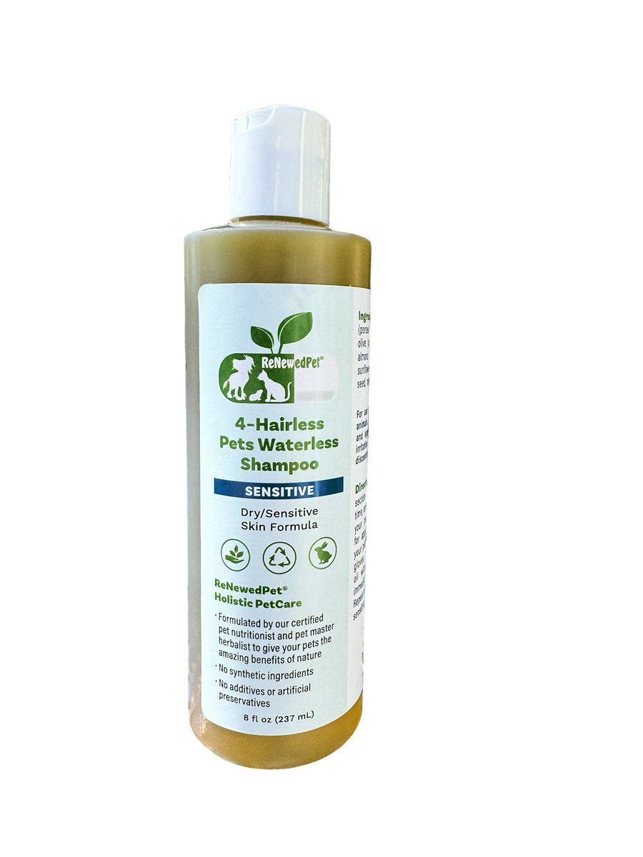 Dog Shampoo Sensitive Skin Waterless Foam for Hairless Breed