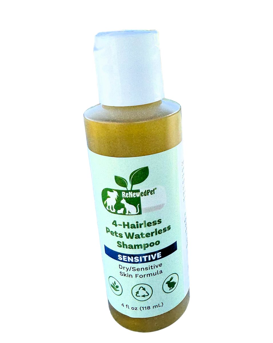Dog Shampoo Sensitive Skin Waterless Foam for Hairless Breeds - Detail Angle 3 | Majestic Pet Kingdom
